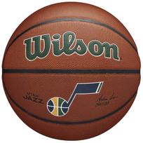 Krepšinio kamuolys Wilson Team Alliance Utah Jazz, 7 dydis, ruda sp./žalia sp.