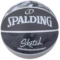 Krepšinio kamuolys Spalding Sketch Jump, 7 dydis, juoda sp.