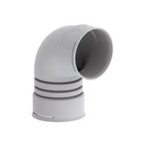 Alkūnė Zehnder DN75, presuota, 90 °
