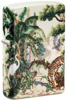 Žiebtuvėlis Zippo Jungle Design 46016, ruda sp./balta sp./žalia sp.