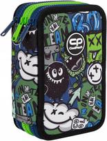 Penalas CoolPack Monster F067823, 13 cm x 7.5 cm, juoda sp./žalia sp.
