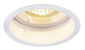 Šviestuvas įleidžiamas SLV Horn 1005436, GU10, balta sp., 25 W