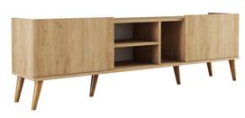 TV staliukas Kalune Design Lotus 1350, ąžuolo sp., 180 cm x 34 cm x 52 cm