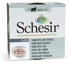 Šlapias kačių maistas Schesir, krevetės, 0.085 kg