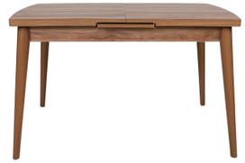Stalas išskleidžiamas Kalune Design Inci 1141, riešuto sp., 130 - 160 cm x 80 cm x 79 cm