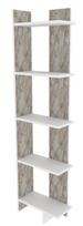 Pastatoma lentyna Kalune Design Alis, balta sp., 180 cm x 45.2 cm x 21.6 cm