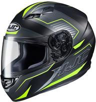 Motociklininko šalmas Hjc CS15 Trion, L, juoda sp./geltona sp.