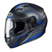 Motociklininko šalmas Hjc CS15 Trion, XL, mėlyna sp./juoda sp.