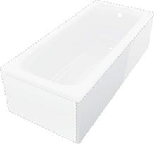 Vonios panelė Deante Prizma, 160 cm x 1 cm x 50 cm