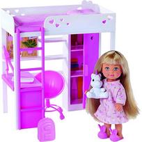Lėlė Simba Evi Love My Room 105733601, 12 cm, įvairių spalvų