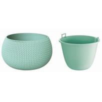 Gėlių vazonas Prosperplast 5905197268347, plastikinis, Ø 24 cm, žalia sp.
