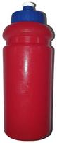 Gertuvė Kross Water Bottle, raudona sp., plastikas, 0.5 l