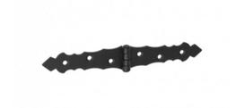 Lankstas vartams ZOF200, 20 cm, 0.2 cm, juoda sp.