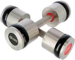 Svarmenų rinkinys HMS Chrome Dumbbells, 2 x 10 kg