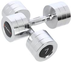 Svarmenų rinkinys HMS Chrome Dumbbells, 2 x 7 kg