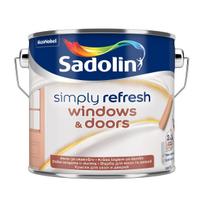 Dažai, langams/durims Sadolin Simply Refresh, pusiau matinis, 2.5 l, balta sp.