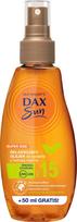 Stiprinantis įdegį aliejus Dax Sun Relaxing Opal With Matcha tea SPF15, 200 ml