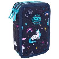 Penalas, su priedais CoolPack Jumper 3 Mrs Unicorn, 19.5 cm x 12.5 cm, mėlyna sp./balta sp./rožinė sp.