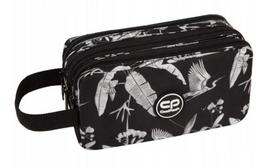 Penalas CoolPack Primus Birds, 23 cm x 11 cm, juoda sp./pilka sp.