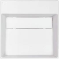 Vonios praustuvas Deante Correo, granitas, 40 cm x 40 cm x 12 cm, balta sp.