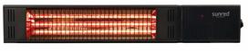 Infraraudonųjų spindulių šildytuvas Sunred Fortuna Ultra Wall 1500W RDS-15W-B, 1.5 kW, Juoda sp.