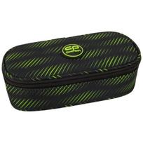 Penalas CoolPack Campus Lime, 23 cm x 10 cm, juoda sp./geltona sp.