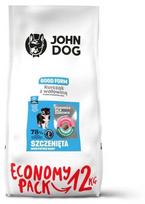 Sausas šunų maistas John Dog Good Form Puppy Chicken & Beef, jautiena/vištiena, 12 kg