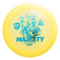 Diskgolfo diskas Discmania Distance Driver Majesty 13/5/-2/2 851DM952822, geltona sp.
