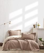 Lovatiesė Mijolnir Double Set Tziana, šviesiai ruda sp., 220 cm x 240 cm