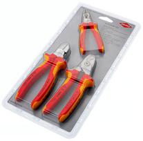 Replės, rinkinys elektromechanikai Knipex 00 31 30 BK V02, 166 mm