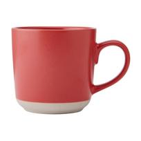 Puodelis La Cafetiere, raudona sp., 0.35 l