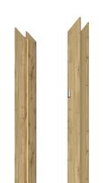 Vertikali durų stakta Domoletti, 209.5 cm x 14 - 18 cm x 1 cm, dešininė, wotan ąžuolo sp.