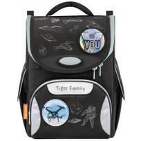Mokyklinė kuprinė Tiger Family TGNQ-107A(1), juoda sp., 31 cm x 19 cm x 35 cm