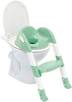 Mokomasis tualeto dangtis Thermobaby Kiddyloo, žalia sp., 49.5 cm x 40 cm x 36.5 cm