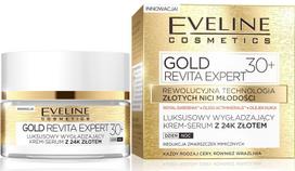 Veido kremas Eveline Gold Revita Expert, 50 ml, 30+