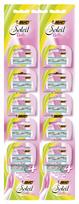 Skutimosi peiliukas Bic Soleil Bella Colours, 10 vnt
