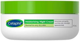 Naktinis veido kremas Cetaphil Moisturizing, 48 ml