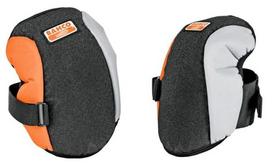 Kelių apsauga Bahco Flooring & Roofing Knee Pads 4750-KP, juoda sp./oranžinė sp./pilka sp., 17 cm x 5 cm, 2 vnt.