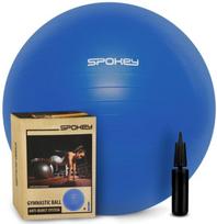 Gimnastikos kamuolys Spokey Fitball 929871, mėlyna sp., 55 cm