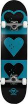 Riedlentė Heart Supply Quadron Logo Teal, mėlyna sp./juoda sp.