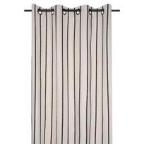 Naktinė užuolaida Atmosphera Trop, balta sp./juoda sp., 135 cm x 260 cm