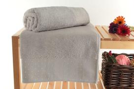 Vonios rankšluosčių rinkinys Foutastic Pythyrcyk Bath Towel Set 321SHS1433, balta sp./pilka sp., 140 cm x 70 cm, 2 vnt.