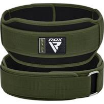 Svarmenų kilnojimo diržai RDX RX5 Double Belt, army green sp., S