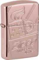 Žiebtuvėlis Zippo Armor Script Collectible 48768, rožinė sp.