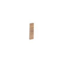 Grindjuosčių antgalis Cezar MasterLine W-PS-NW2ML60-M436, 1.6 cm x 6 cm x 1.5 cm, tamsiai ruda sp., 2 vnt.