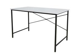 Rašomasis stalas Domoletti 53000011092, 120 cm x 60 cm, 75 cm, balta sp./juoda sp.