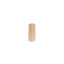 Išorinis grindjuostės kampas Cezar MasterLine W-PS-NZ2ML60-M452, 1.6 cm x 6 cm x 1.5 cm, šviesiai ruda sp., 2 vnt.