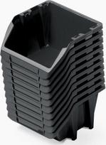 Įrankių dėžė Prosperplast KBISS20-S411, 28.8 cm x 18.7 cm x 15.8 cm, juoda sp.