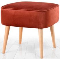 Pufas Hanah Home Moouv 7082, raudona sp., 45 cm x 45 cm x 43 cm