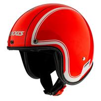 Motociklininko šalmas Axxis Hornet SV Royal, L, raudona sp.
